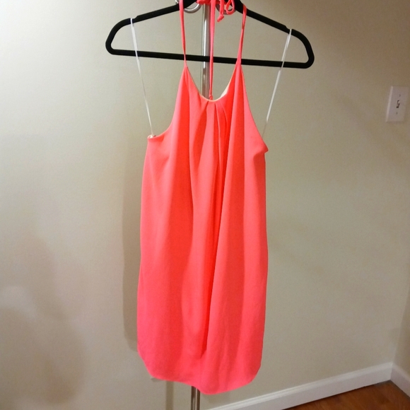 Pink Halter Dress - Picture 1 of 3